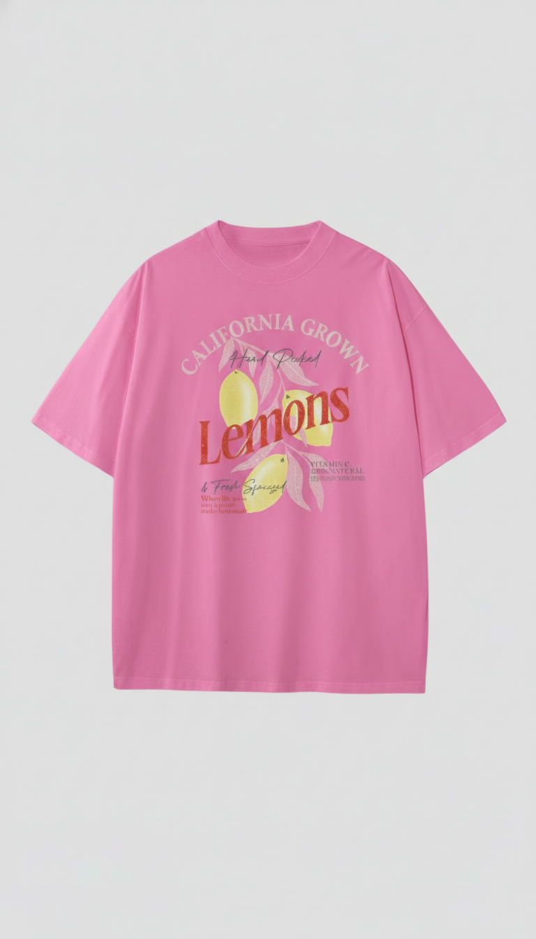 Tshirt Oversize Lemons