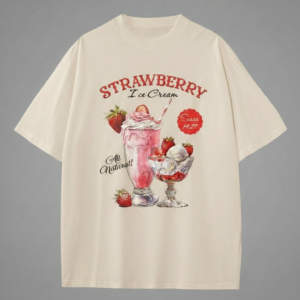 Tshirt Strawberry Ice Cream